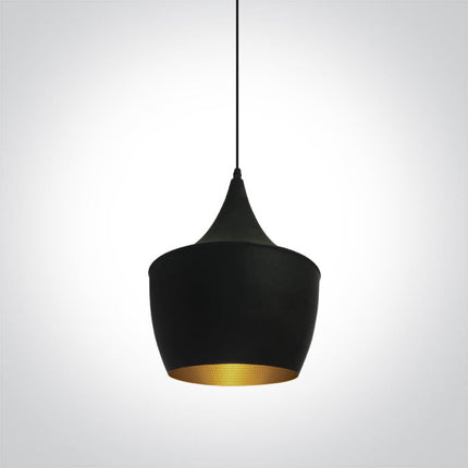 ONE Light | 63044/B/BS BLACK E27 12W BRASS REFLECTOR - OEM NORDIC - Quality Parts Distribution