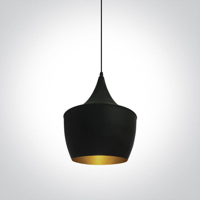 ONE Light | 63044/B/BS BLACK E27 12W BRASS REFLECTOR - OEM NORDIC - Quality Parts Distribution