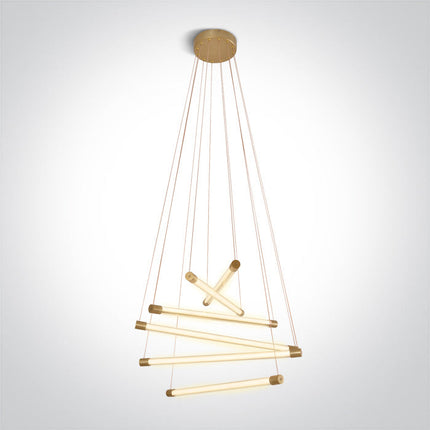 ONE Light Accessory 65W 3900lm 3000K CRI80 IP20 Brushed Brass 63056/BBS