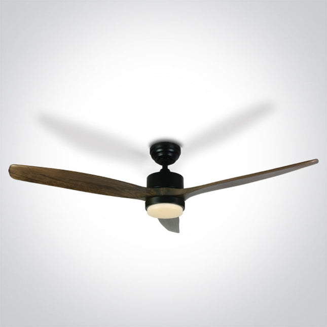 ONE Light Ceiling Fan 2000lm 3000K-4000K-5500K CRI85 120 Black 6308D/B/V