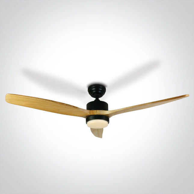 ONE Light Ceiling Fan 2000lm 3000K-4000K-5500K CRI85 120 Black 6308L/B/V