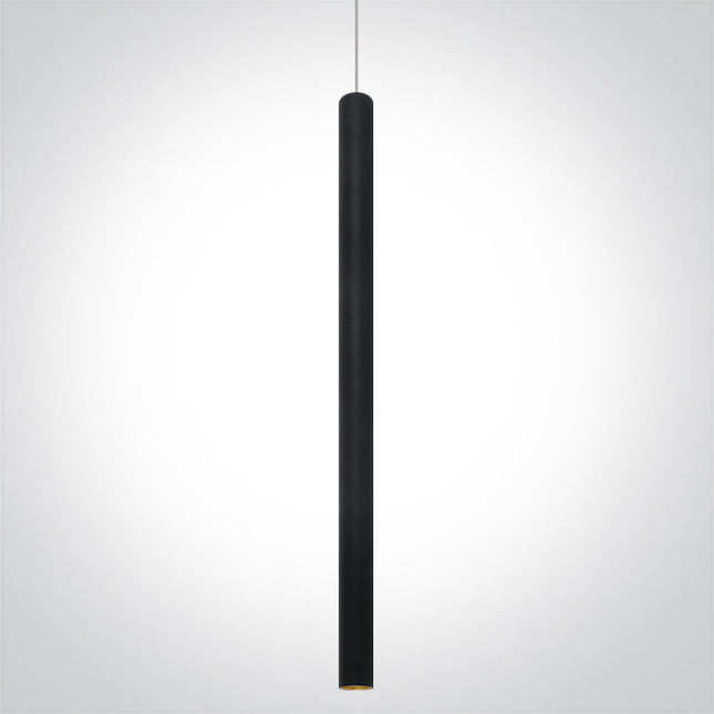 ONE Light | 63108A/B/W BLACK PENDANT LED 6W WW 30deg IP20 230V - OEM NORDIC - Quality Parts Distribution