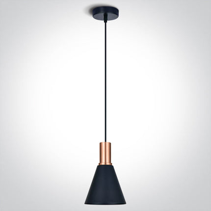 ONE Light | 63122/CU COPPER BLACK SHADE 10W E27 - OEM NORDIC - Quality Parts Distribution