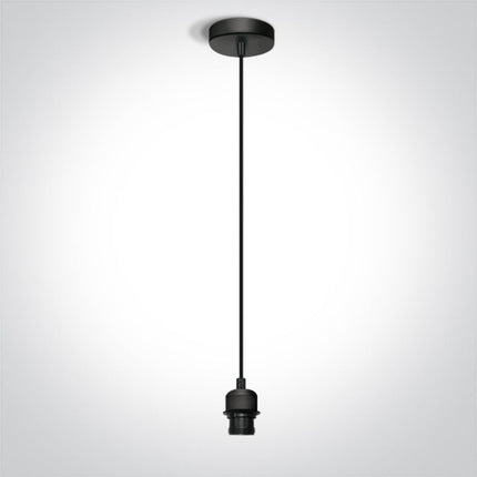 ONE Light | 63126/B BLACK PENDANT 20W E27 - OEM NORDIC - Quality Parts Distribution