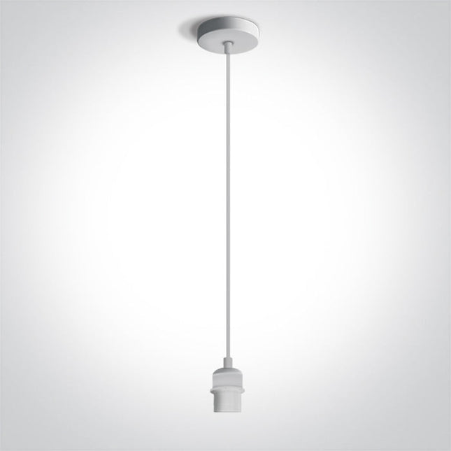 ONE Light | 63126/W WHITE PENDANT 20W E27 - OEM NORDIC - Quality Parts Distribution
