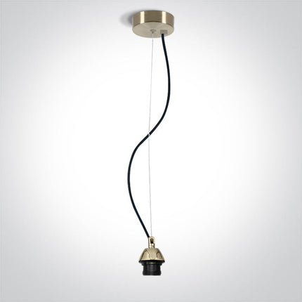 ONE Light | 63126A/BBS BRUSHED BRASS PENDANT 20W E27 - OEM NORDIC - Quality Parts Distribution