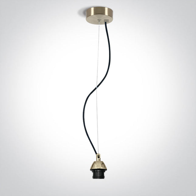 ONE Light | 63126A/BBS BRUSHED BRASS PENDANT 20W E27 - OEM NORDIC - Quality Parts Distribution