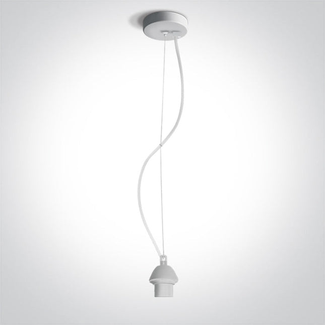 ONE Light | 63126A/W WHITE PENDANT 20W E27 - OEM NORDIC - Quality Parts Distribution