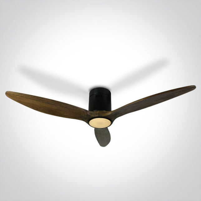 ONE Light Ceiling Fan 2000lm 3000K-4000K-5500K CRI85 120 Black 6312DC/B/V