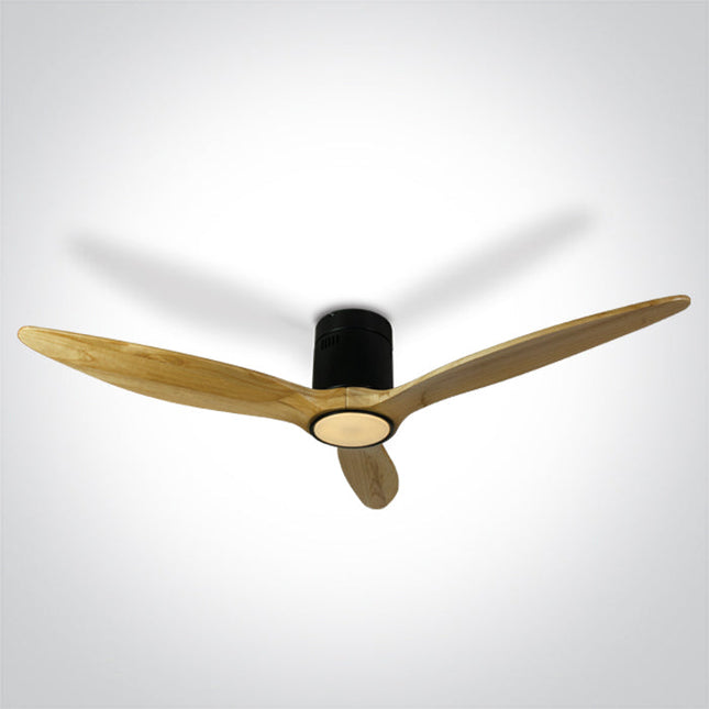 ONE Light Ceiling Fan 2000lm 3000K-4000K-5500K CRI85 120 Black 6312LC/B/V