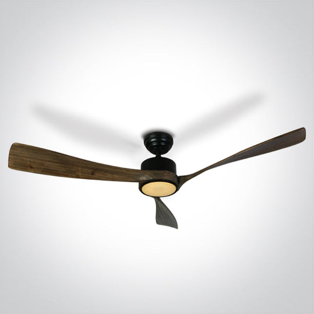 ONE Light Ceiling Fan 2000lm 3000K-4000K-5500K CRI85 120 Black 6314D/B/V