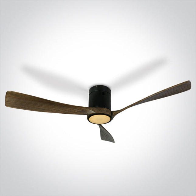 ONE Light Ceiling Fan 2000lm 3000K-4000K-5500K CRI85 120 Black 6314DC/B/V