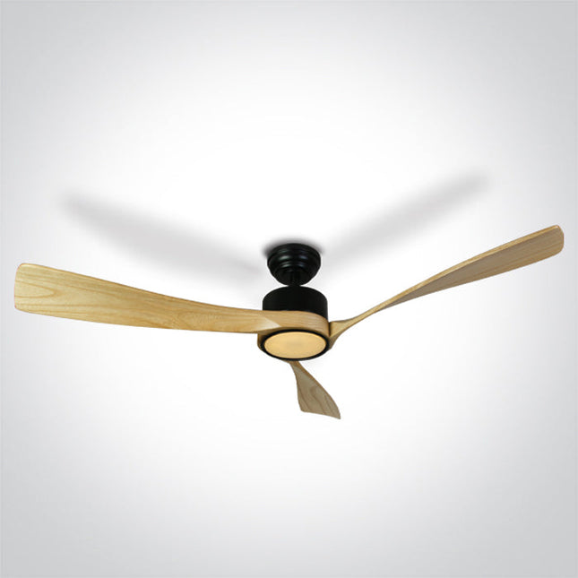 ONE Light Ceiling Fan 2000lm 3000K-4000K-5500K CRI85 120 Black 6314L/B/V
