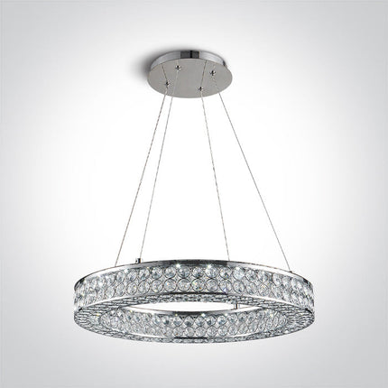 ONE Light | 63184C/C/W CHROME PENDANT LED 24W WW 230v IP20 - OEM NORDIC - Quality Parts Distribution