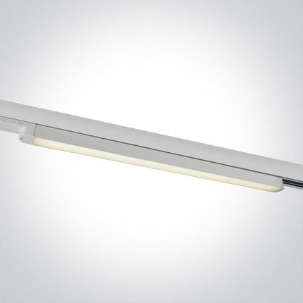 ONE Light | 65018T/W/C WHITE LED 16W CW LINEAR TRACK LIGHT 100-240V - OEM NORDIC - Quality Parts Distribution