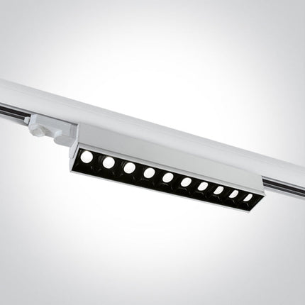 ONE Light | 65024T/W/C WHITE COB LED 10x5W CW LINEAR TRACK LIGHT ADJUSTABLE 230V - OEM NORDIC - Quality Parts Distribution