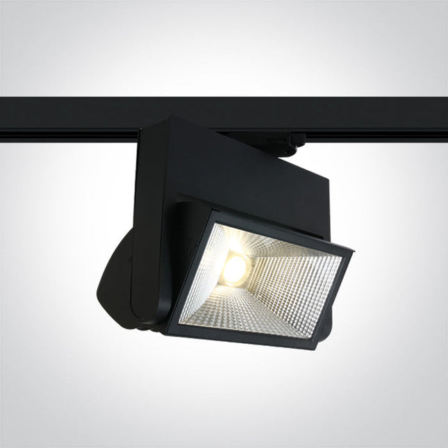 ONE Light | 65040T/B/C BLACK LED 40w CW TRACK SPOT 60deg IP20 230v - OEM NORDIC - Quality Parts Distribution
