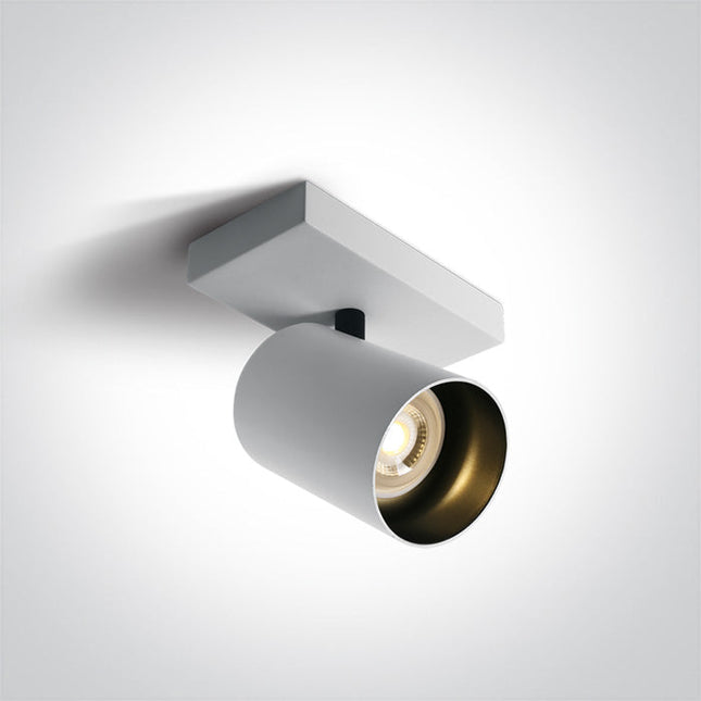 ONE Light Spotlight 10W IP20 White-Black 65105N/W