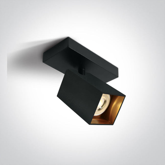 ONE Light Spotlight 10W IP20 Black 65105NB/B