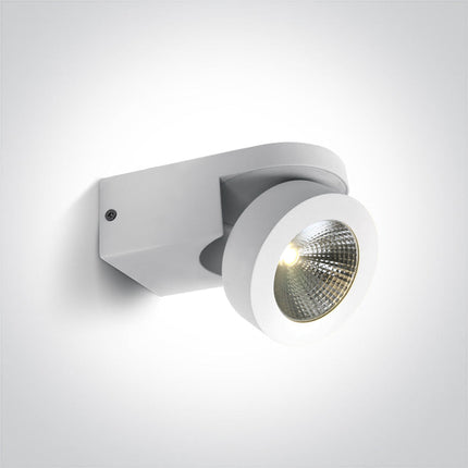 ONE Light | 65110B/W/W WHITE WALL LED 10W WW IP20 ADJUSTABLE 230V - OEM NORDIC - Quality Parts Distribution