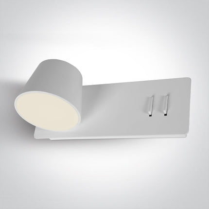 ONE Light Spotlight 6W 500lm 3000K CRI80 IP20 White 65147/W/W