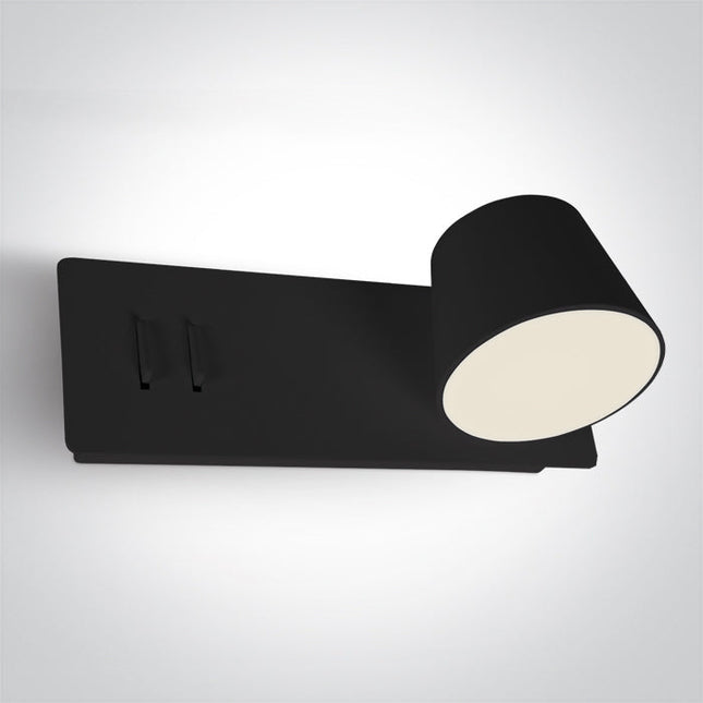 ONE Light Spotlight 6W 500lm 3000K CRI80 IP20 Black 65147A/B/W