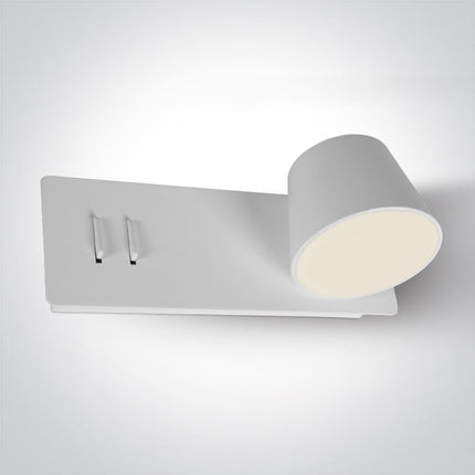 ONE Light Spotlight 6W 500lm 3000K CRI80 IP20 White 65147A/W/W