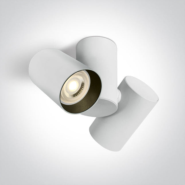 ONE Light | 65205E/W WHITE GU10 2x10w DARK LIGHT - OEM NORDIC - Quality Parts Distribution