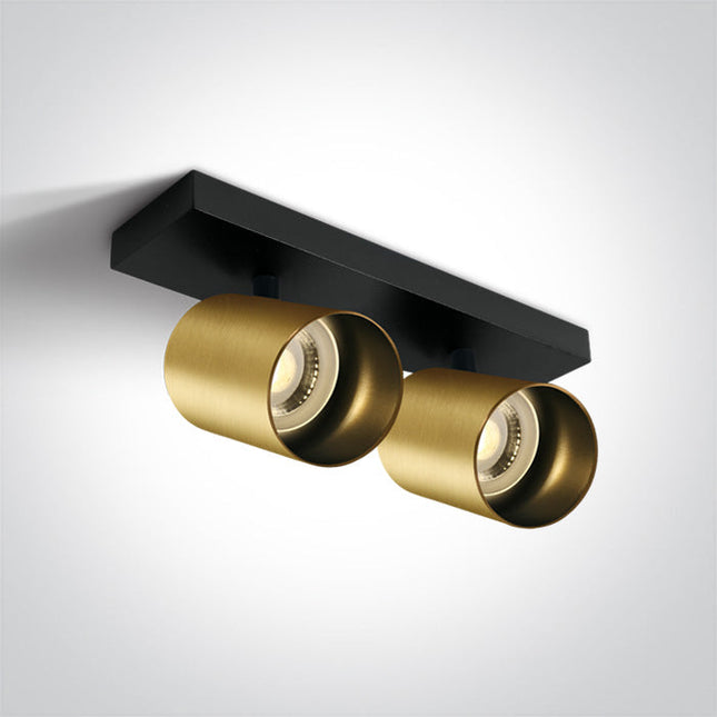 ONE Light Spotlight 2W IP20 Brushed Brass 65205N/BBS