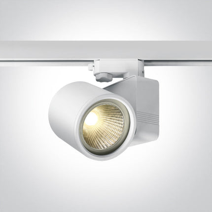 ONE Light | 65226T/W/W WHITE 26W LED WW 30deg TRACK SPOT 100-240V - OEM NORDIC - Quality Parts Distribution