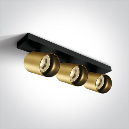 ONE Light Spotlight 3W IP20 Brushed Brass 65305N/BBS