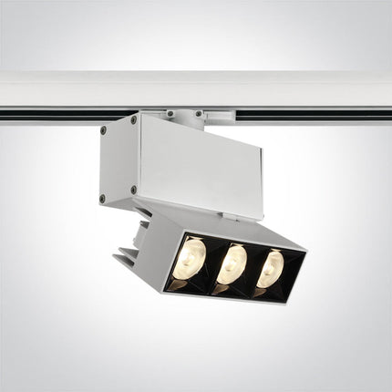 ONE Light | 65306BT/W/W WHITE TRACK LIGHT ADJUSTABLE 12W WW 38deg IP20 230V - OEM NORDIC - Quality Parts Distribution