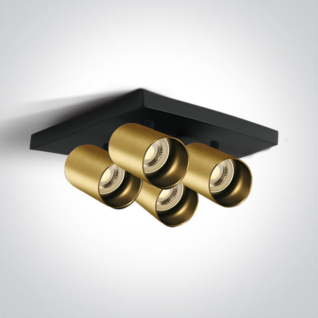 ONE Light Spotlight 4W IP20 Brushed Brass 65405N/BBS