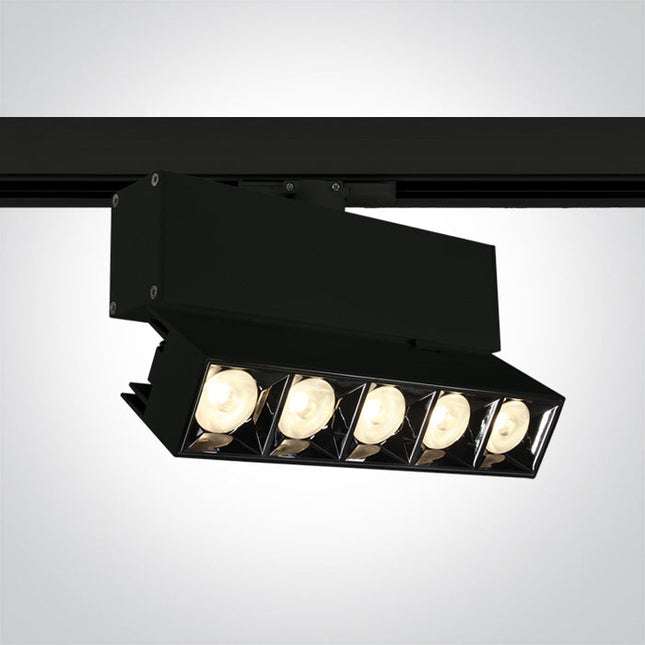 ONE Light Track Light 20W 1600lm 3000K CRI90 38° IP20 Black 65506BT/B/W