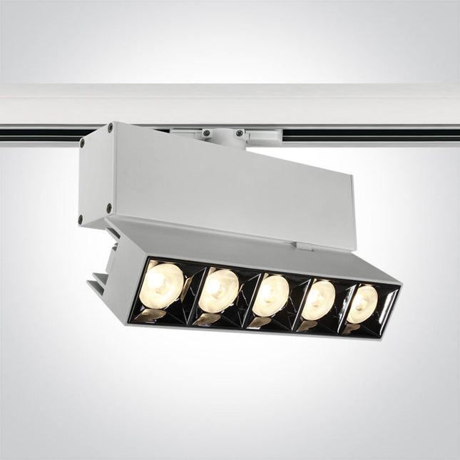 ONE Light Track Light 20W 1600lm 3000K CRI90 38° IP20 White 65506BT/W/W
