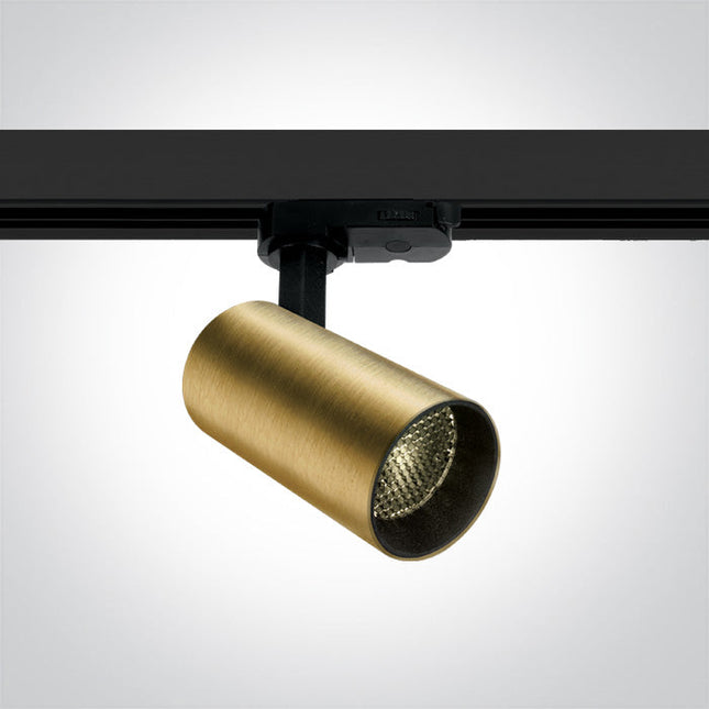 ONE Light Spotlight 12W 1080lm 3000K CRI90 36° IP20 Brushed Brass 65524T/BBS/W