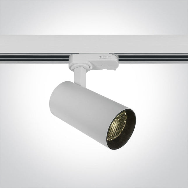 ONE Light Spotlight 12W 1080lm 3000K CRI90 36° IP20 White 65524T/W/W