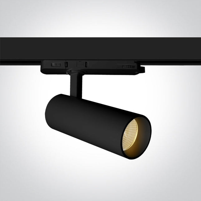 ONE Light Spotlight 10W 2000lm 3000K-3500K-4000K CRI90 38° IP20 Black 65606BT/B/V