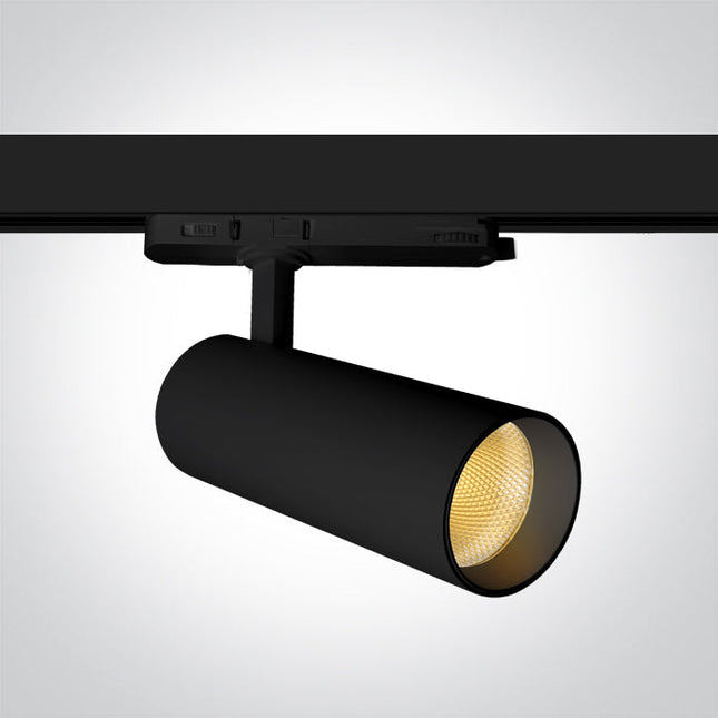 ONE Light Spotlight 20W 3000lm 3000K-3500K-4000K CRI90 38° IP20 Black 65606CT/B/V