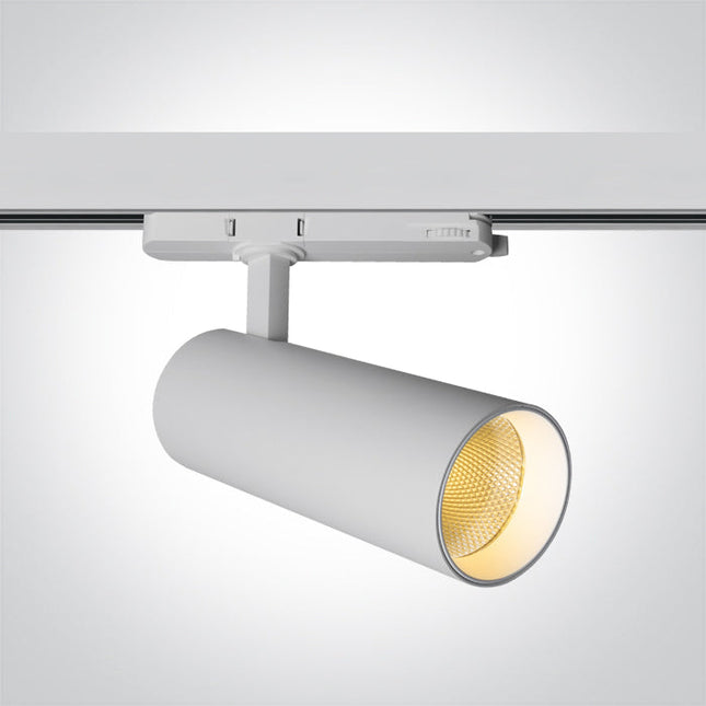 ONE Light Spotlight 20W 3000lm 3000K-3500K-4000K CRI90 38° IP20 White 65606CT/W/V