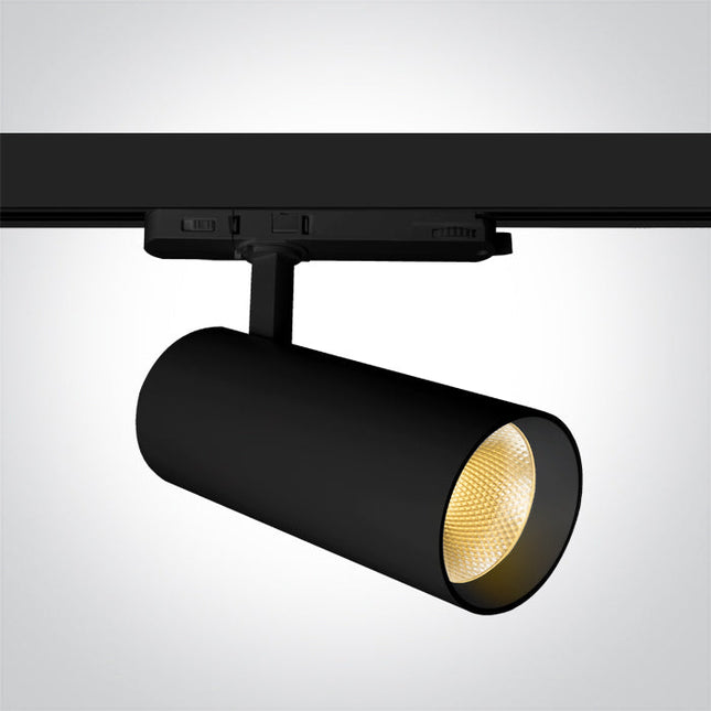 ONE Light Spotlight 30W 4000lm 3000K-3500K-4000K CRI90 38° IP20 Black 65606DT/B/V