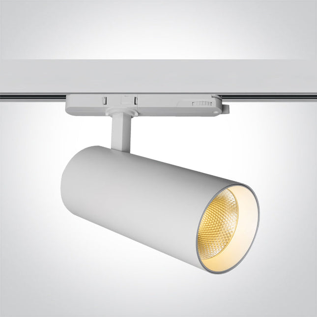 ONE Light Spotlight 30W 4000lm 3000K-3500K-4000K CRI90 38° IP20 White 65606DT/W/V