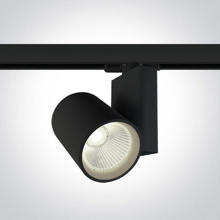 ONE Light | 65612NT/B/C BLACK COB LED 30W CW TRACK SPOT 230V - OEM NORDIC - Quality Parts Distribution