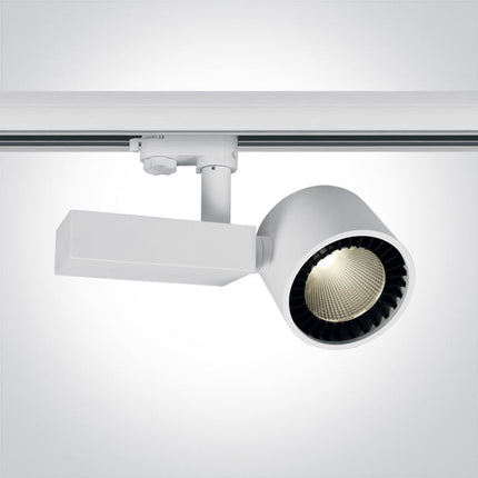 ONE Light | 65622T/W/W WHITE COB LED 34w WW 42deg TRACK SPOT 230v - OEM NORDIC - Quality Parts Distribution