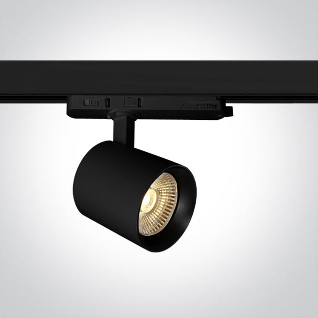 ONE Light Spotlight 10W 2200lm 3000K-3500K-4000K CRI90 38° IP20 Black 65634BT/B/V