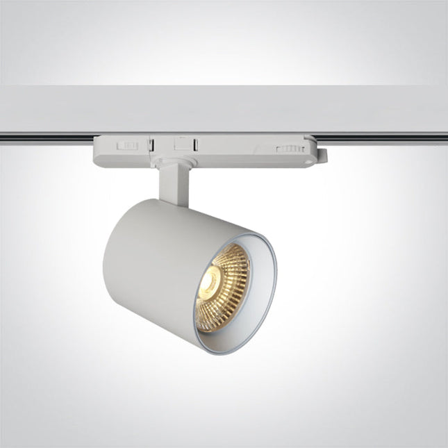ONE Light Spotlight 10W 2200lm 3000K-3500K-4000K CRI90 38° IP20 White 65634BT/W/V