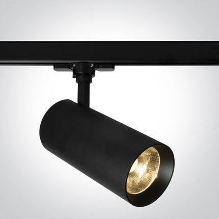 ONE Light Spotlight 30W 3000lm 3000K CRI90 38° IP20 Black 65642CT/B/W