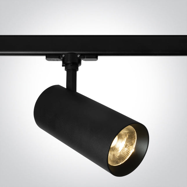 ONE Light Spotlight 30W 3000lm 3000K CRI90 38° IP20 Black 65642CT/B/W
