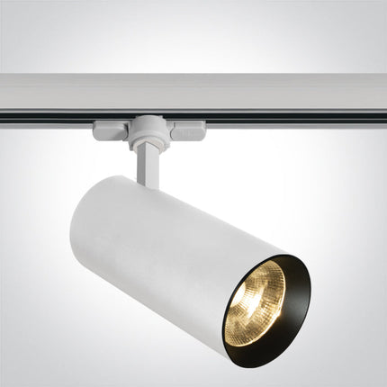 ONE Light Spotlight 30W 3000lm 3000K CRI90 38° IP20 White 65642CT/W/W