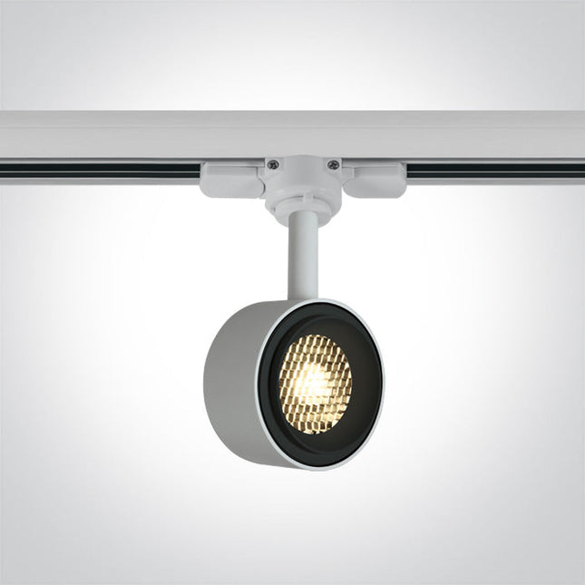 ONE Light Spotlight 8W 600lm 3000K CRI90 36° IP20 White 65644T/W/W